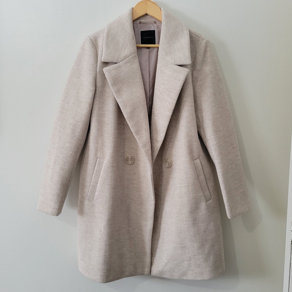 Dynamite Wool peacoat - Picture 2 of 6